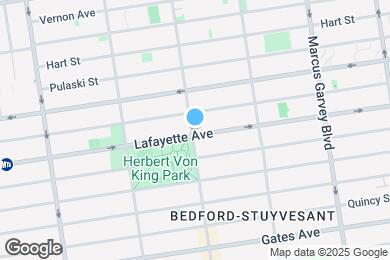 Map image of the property - 245 Tompkins Ave