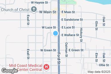 Map image of the property - 104 W Wallace St