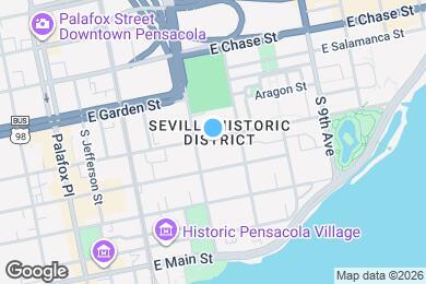 Map image of the property - 415 E Romana St