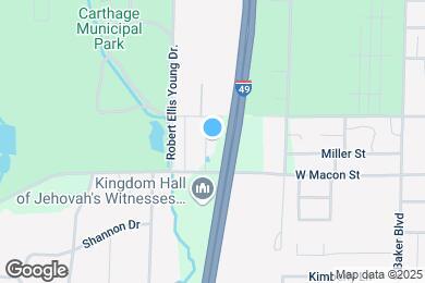 Map image of the property - 1110 Hope Dr