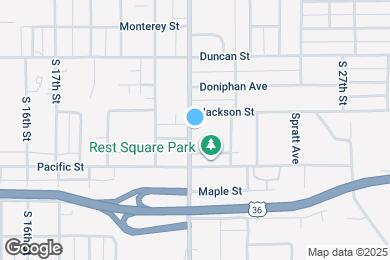 Map image of the property - 1909 S 22nd St