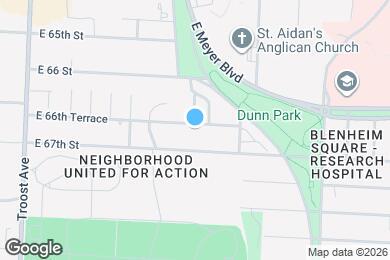 Map image of the property - 1461 E 66th Ter