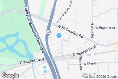 Map image of the property - 48 S Glenview Ave