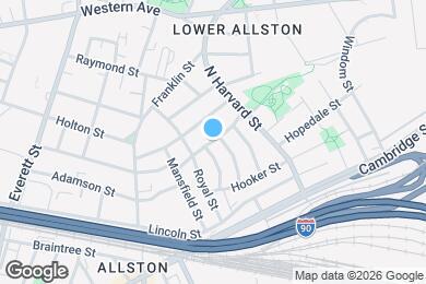 Map image of the property - 35 Coolidge Rd