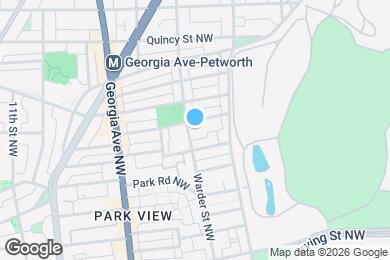 Map image of the property - 3577 Warder St NW