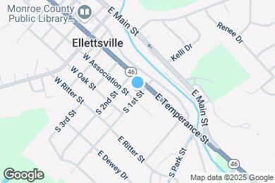 Map image of the property - 116 S 1st St
