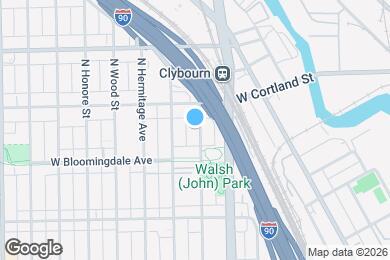 Map image of the property - 1832 N Marshfield Ave