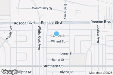 Map image of the property - 17552 Cantara St