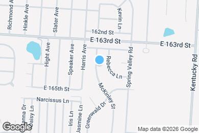 Map image of the property - 16317 McKinley St