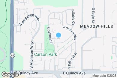 Map image of the property - 4096 S Carson St