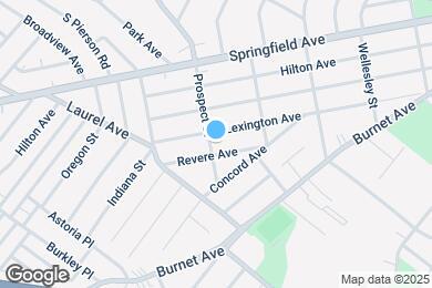Map image of the property - 796 Prospect St