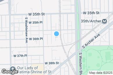 Map image of the property - 2501 W 36th St