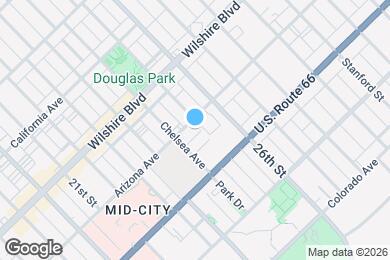 Map image of the property - 2456 Arizona Ave
