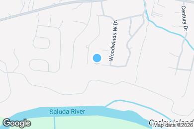 Map image of the property - 286 Woodwinds Dr