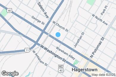 Map image of the property - 222 W Franklin St