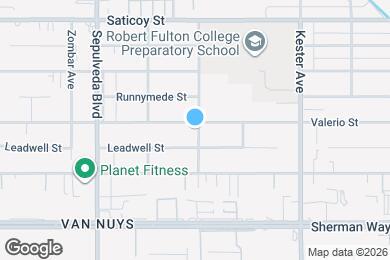 Map image of the property - 15104 Valerio St