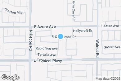 Map image of the property - 6068 Puesta Del Sol St