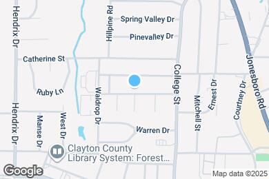 Map image of the property - 820 Slaton St