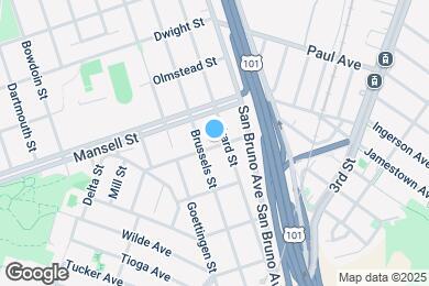 Map image of the property - 122 Ordway St