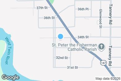 Map image of the property - 2725 34th St
