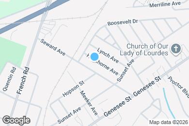 Map image of the property - 127 Hawthorne Ave