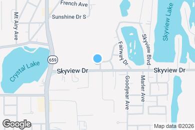 Map image of the property - 1355 Five Iron Dr