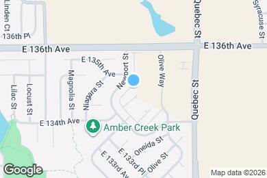 Map image of the property - 13492 Oneida Ln