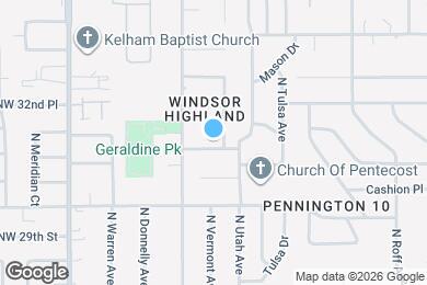 Map image of the property - 4213 NW 31st Terrace