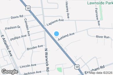 Map image of the property - 501-505 N White Horse Pike