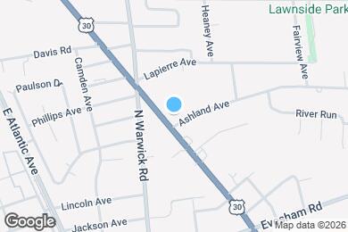 Map image of the property - 501 N White Horse Pike