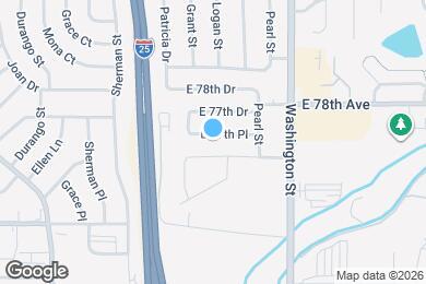 Map image of the property - 464 E 77th Pl
