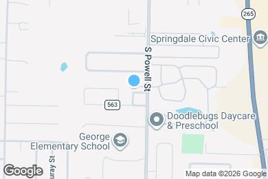 Map image of the property - 500A Daniel Pl Springdale, AR 72764