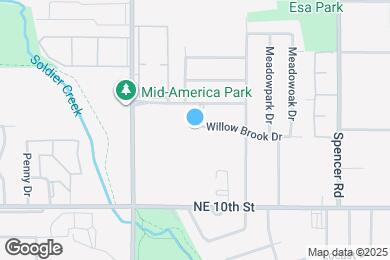 Map image of the property - 816 Willow Brook Dr