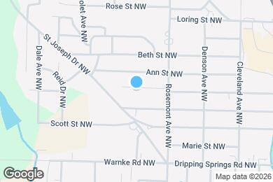 Map image of the property - 1532B Katherine St NW