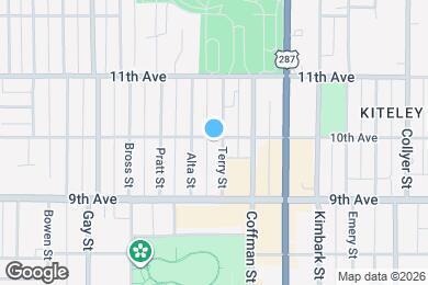 Map image of the property - 947 Terry St