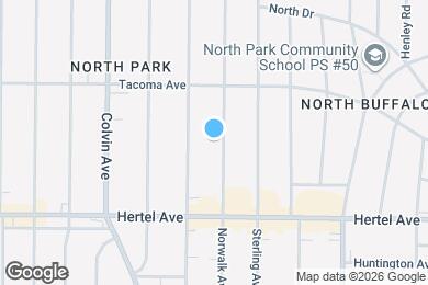 Map image of the property - 188 Norwalk Ave