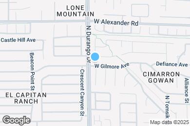Map image of the property - 8472 W Gilmore Ave