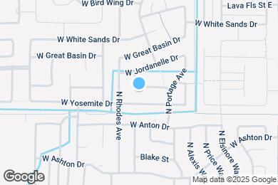 Map image of the property - 667 W Crescent St