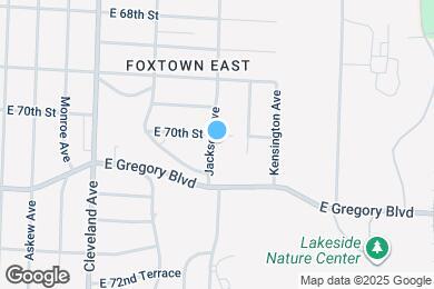 Map image of the property - 7003 Jackson Ave