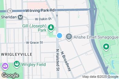 Map image of the property - 3801 N Broadway St