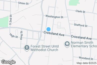 Map image of the property - 713 Crossland Ave