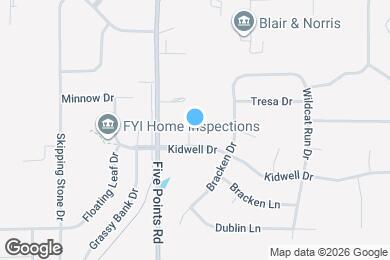 Map image of the property - 5335 Kidwell Cir