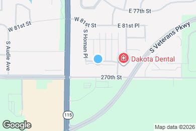 Map image of the property - Prairie Towers