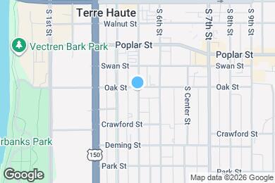 Map image of the property - 509 S 5th St