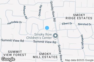 Map image of the property - 2109 Summit Row Blvd
