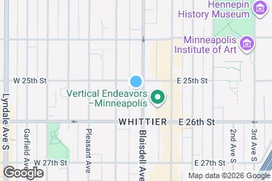 Map image of the property - 2500 Blaisdell Ave