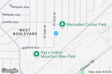Map image of the property - 3563 W 97th St