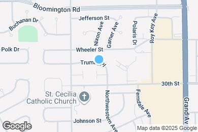 Map image of the property - 1332 Truman Pl