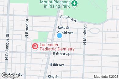 Map image of the property - 225 E Allen St