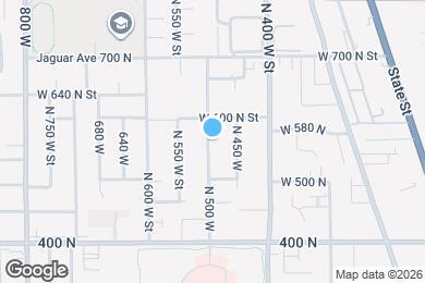 Map image of the property - 548 N 500 W